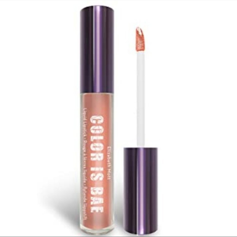 3/$10 BNIB Elizabeth Mott Color is Bae Liquid Lipstick in Nudist